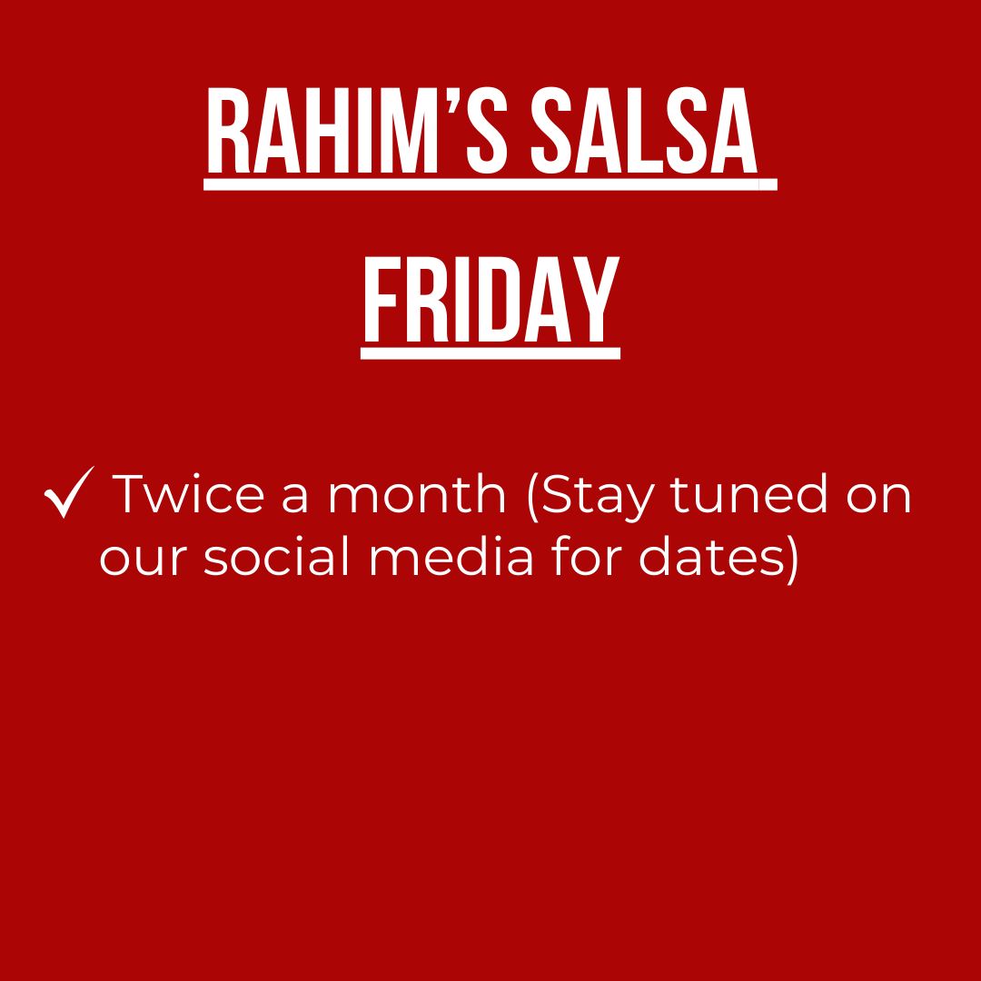 Rahim's Salsa Firday