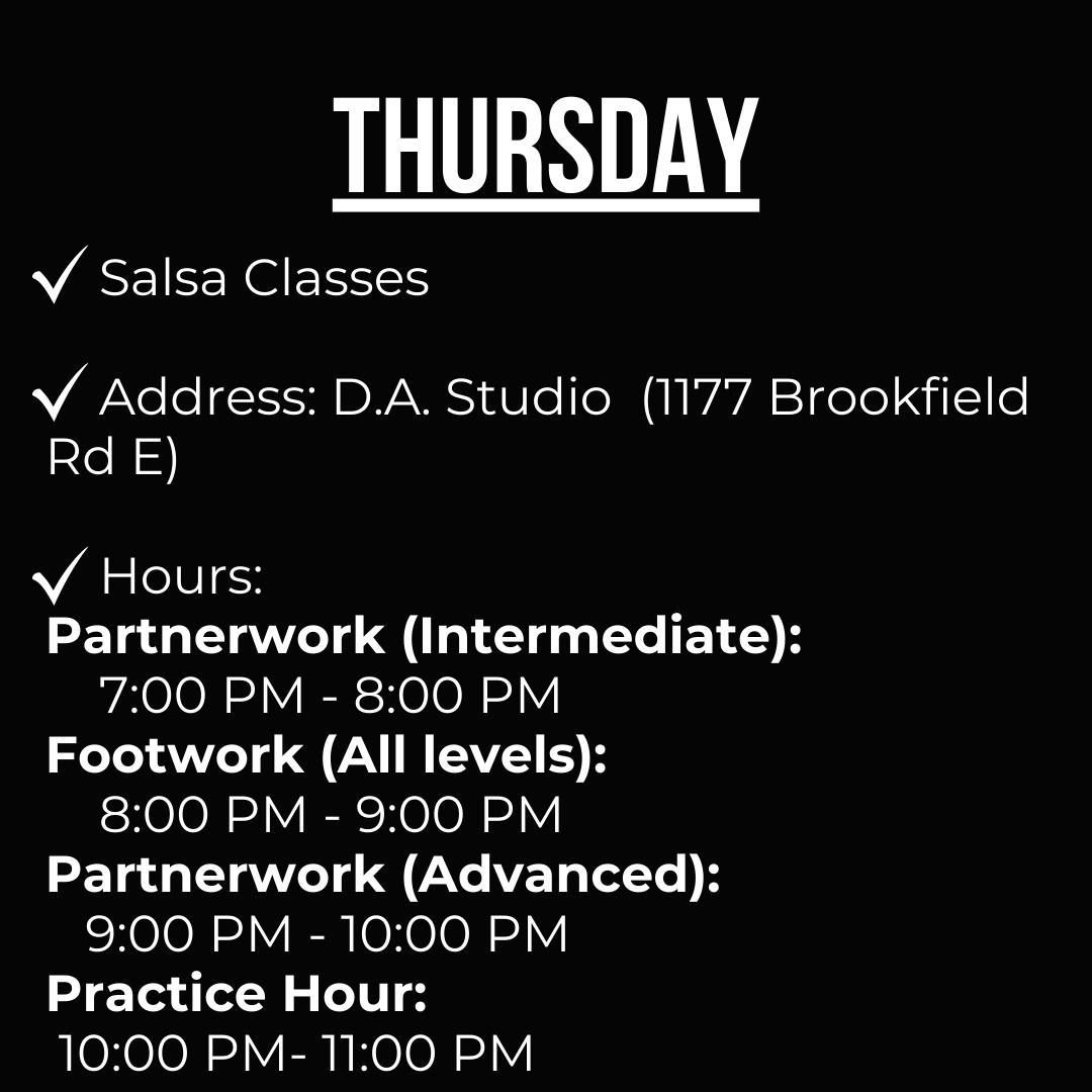 Thursday Classes